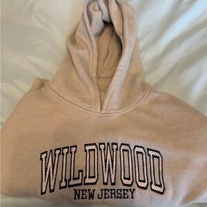 CO Beige Wildwood New Jersey Hoodie